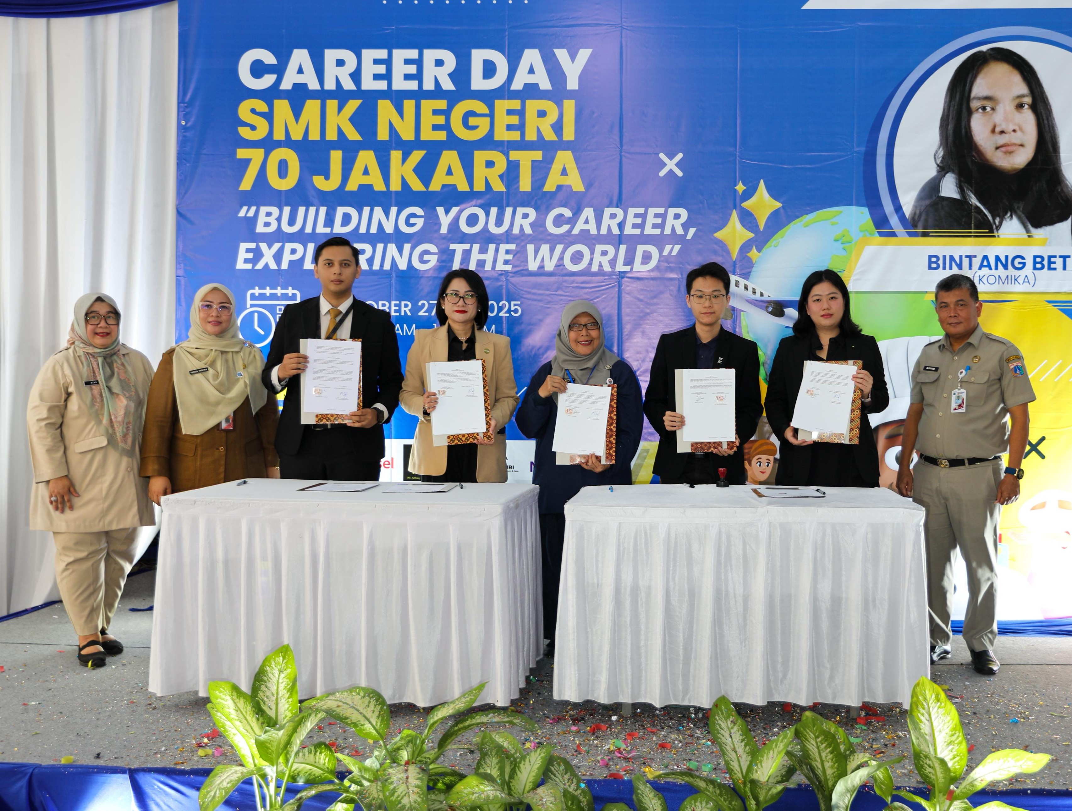 SMKN 70 Jakarta Gelar Career Day: Dorong Siswa Siap Hadapi Dunia Kerja dan Kuliah