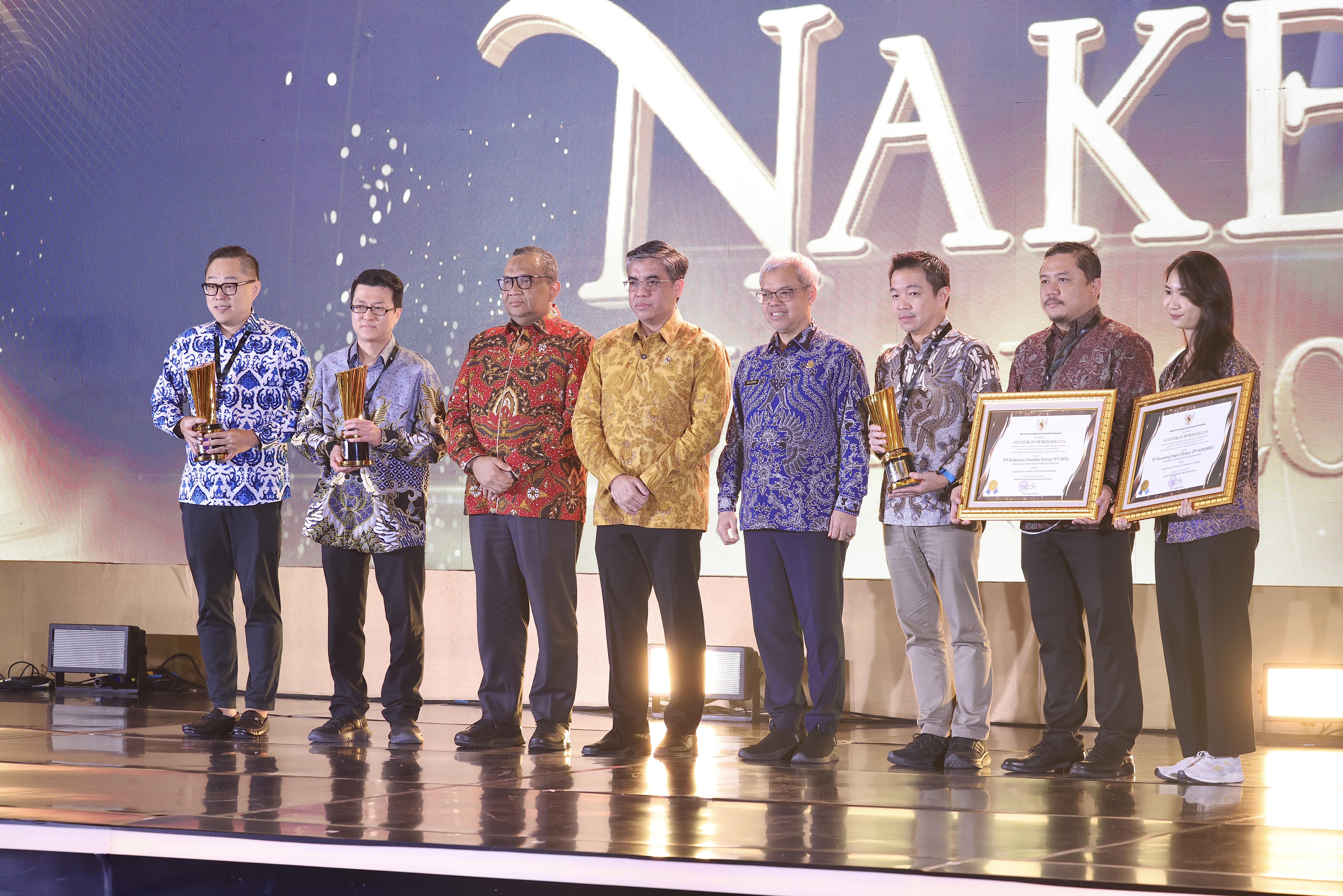 WLLP Award Perdana di Naker Award 2025, PT Shimano Batam Raih Peringkat Pertama