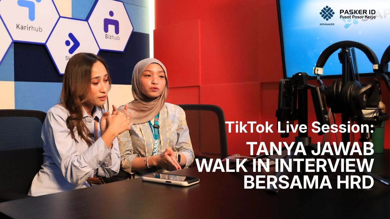 Pasker ID Gelar Live TikTok “Tanya-Tanya Walk In Interview” Bersama MitraComm untuk Bekali Pencari Kerja