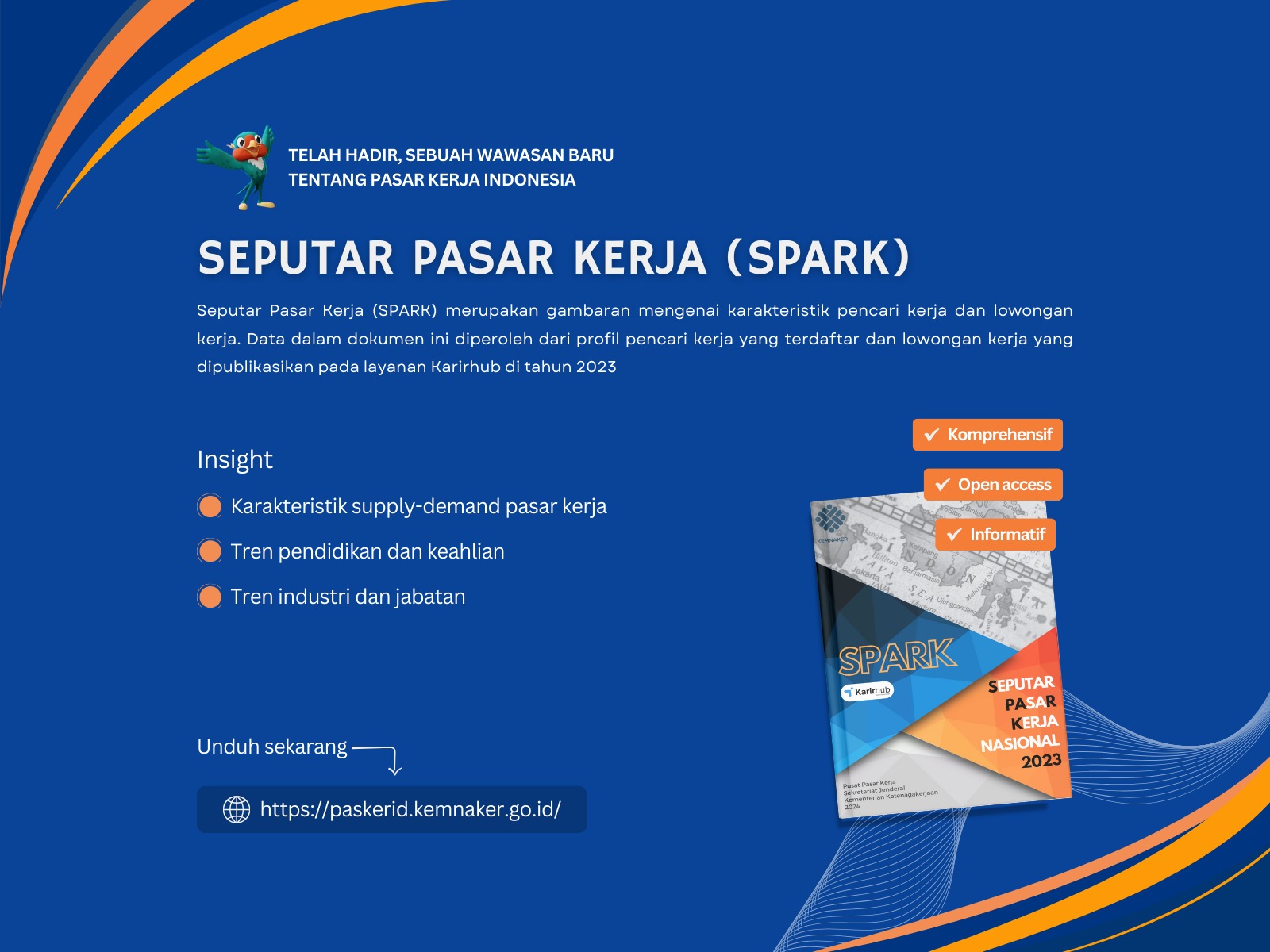 Eksplorasi Informasi Pasar Kerja 2023 dari Seluruh Indonesia