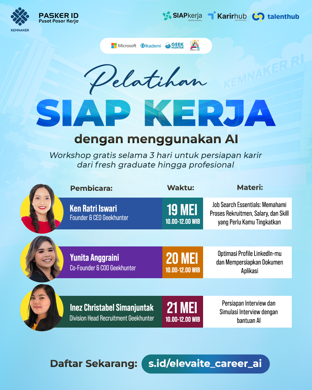 Pelatihan Siap Kerja dengan AI: Tingkatkan Karirmu dengan Kecerdasan Buatan!